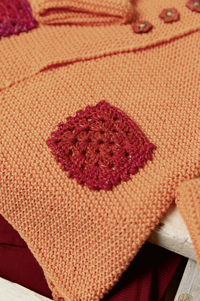 Strickset Jacke Aus Baby Cotton Von Lang Yarns 2 Strickset Jacke Aus Baby Cotton Von Lang Yarns – Bild 2