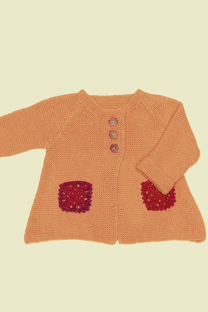 Strickset Jacke Aus Baby Cotton Von Lang Yarns 3 Strickset Jacke Aus Baby Cotton Von Lang Yarns – Bild 3