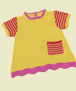 Strickset Kleid Aus Baby Cotton Von Lang Yarns 6 Strickset Kleid Aus Baby Cotton Von Lang Yarns – Bild 3