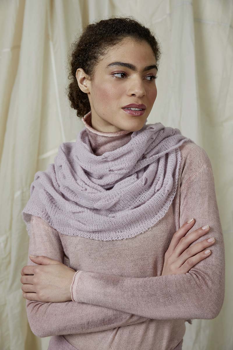 Strickset Schal Aus Cashmere Dreams Von Lang Yarns 3 Strickset Schal Aus Cashmere Dreams Von Lang Yarns – Bild 3