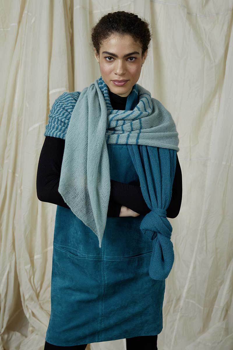 Strickset Schal Aus Cashmere Dreams Von Lang Yarns 4 Strickset Schal Aus Cashmere Dreams Von Lang Yarns – Bild 4