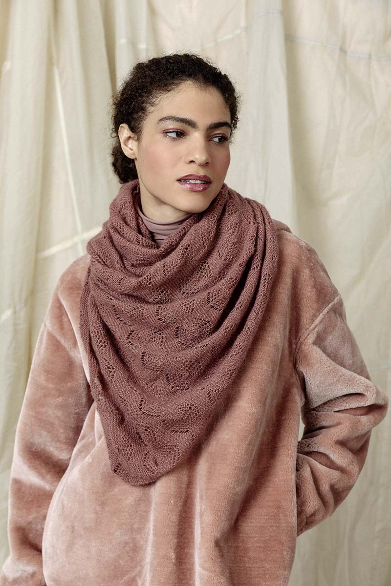 Strickset Schal Aus Cashmere Dreams Von Lang Yarns 1 Strickset Schal Aus Cashmere Dreams Von Lang Yarns