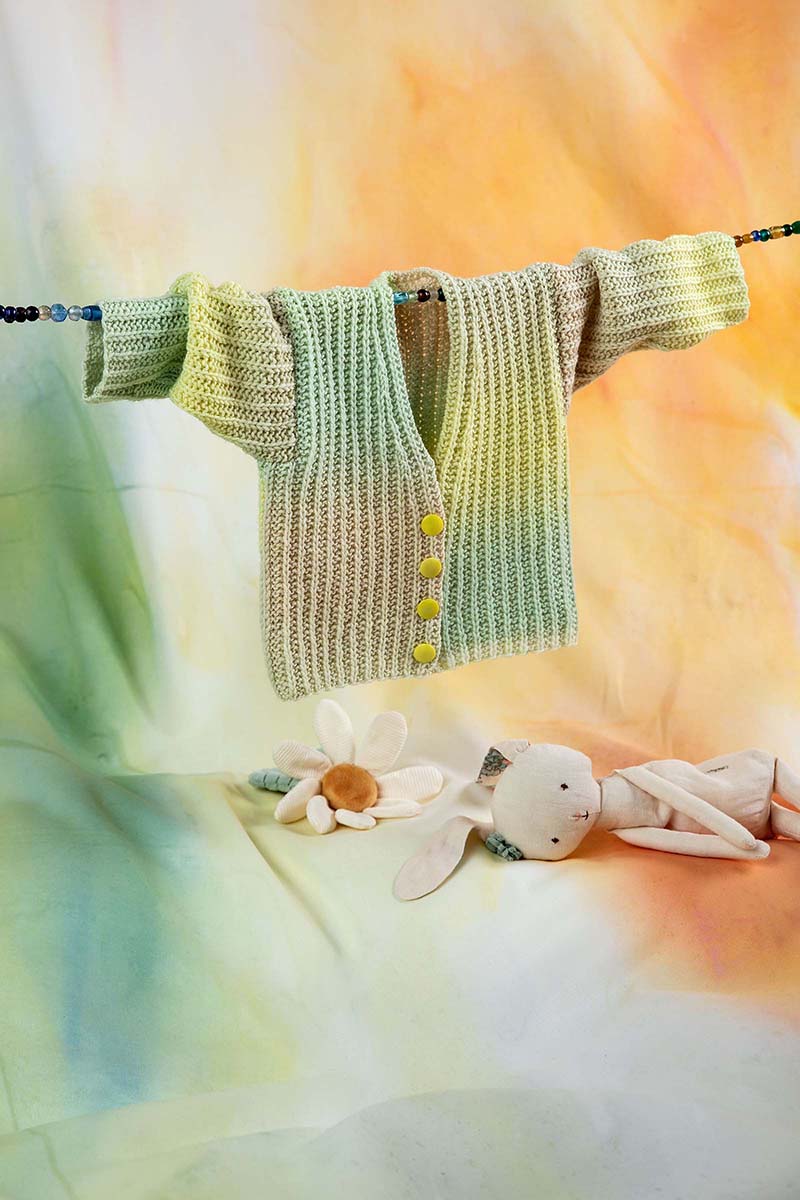 Strickset Jacke Aus Merino 200 Bebe Color Von Lang Yarns 3 Strickset Jacke Aus Merino 200 Bebe Color Von Lang Yarns – Bild 3