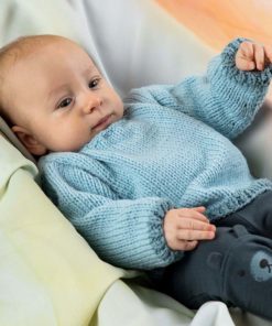 Strickset Pullover Aus Merino 200 Bebe Von Lang Yarns 3 Strickset Pullover Aus Merino 200 Bebe Von Lang Yarns – Bild 2
