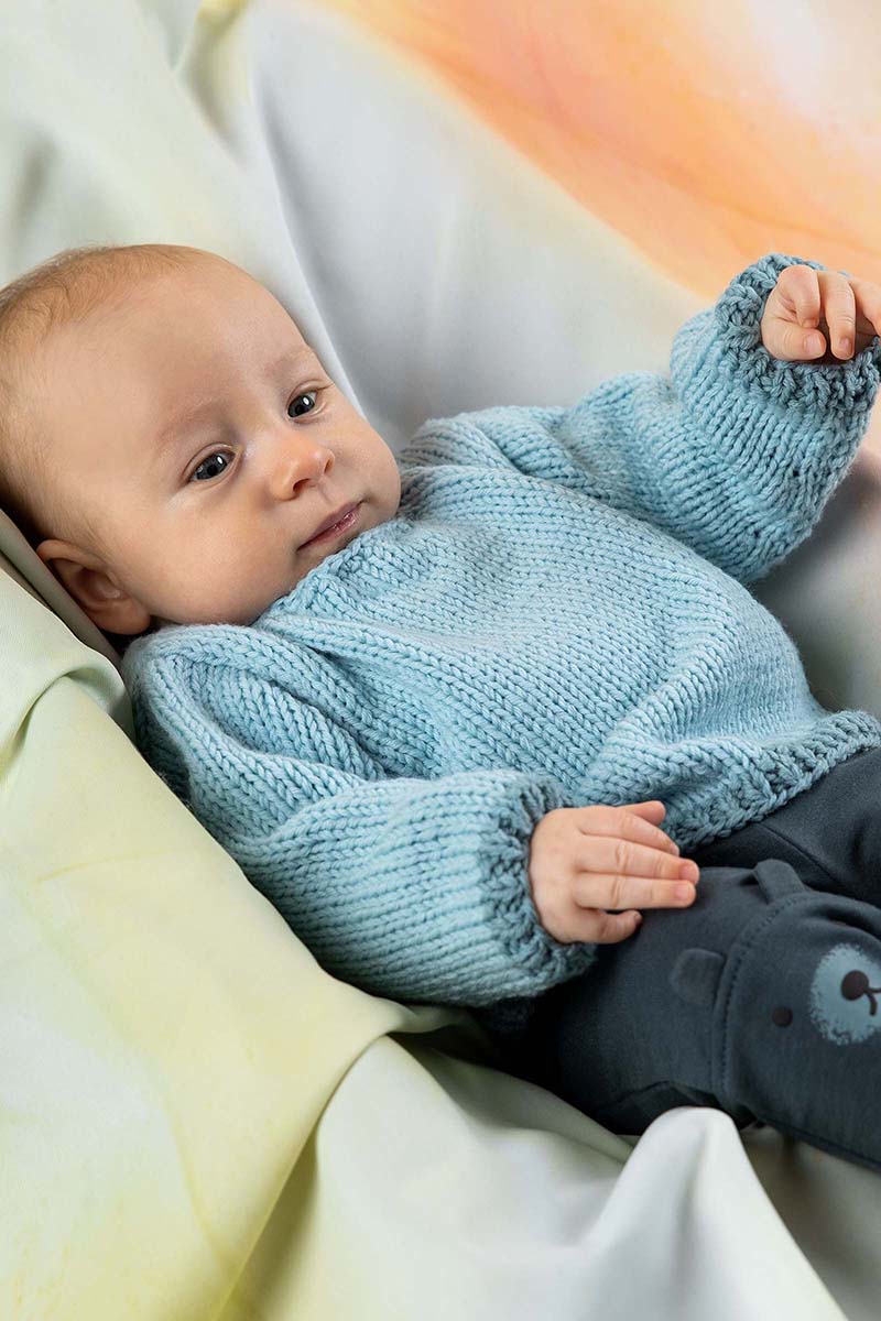 Strickset Pullover Aus Merino 200 Bebe Von Lang Yarns 2 Strickset Pullover Aus Merino 200 Bebe Von Lang Yarns – Bild 2