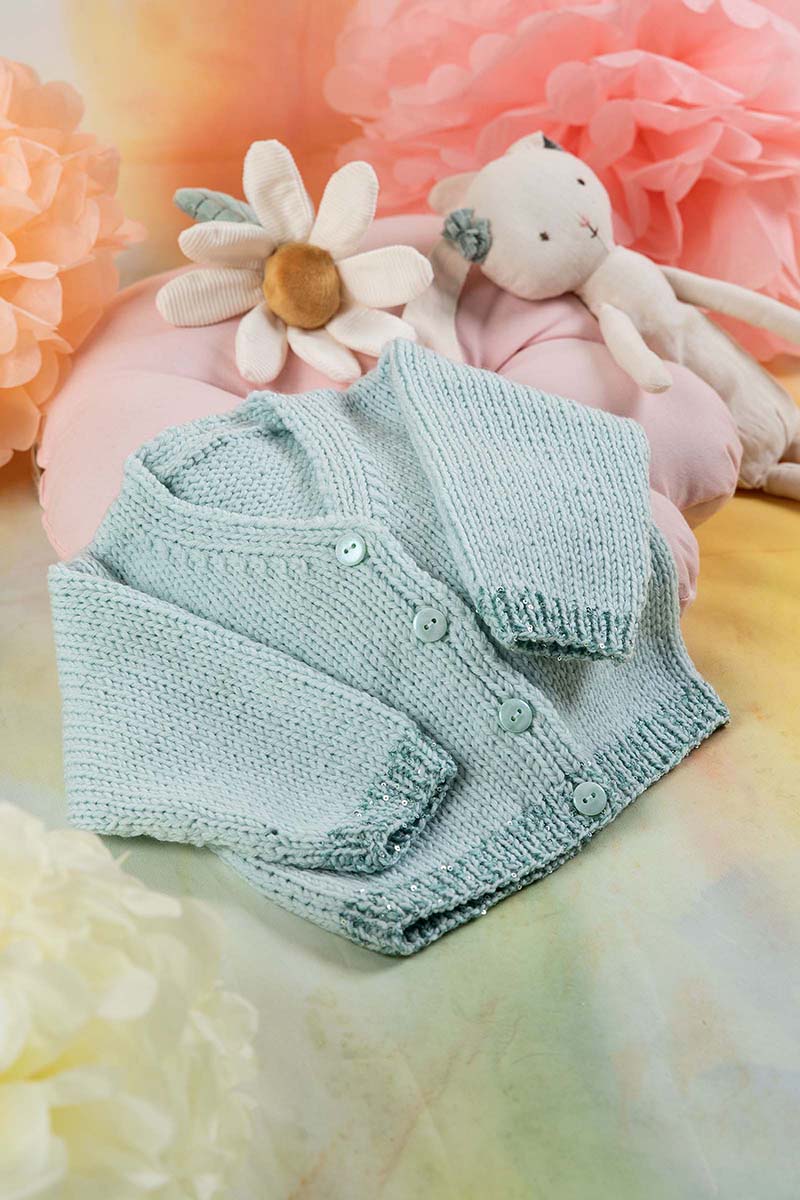 Strickset Jacke Aus Merino 200 Bebe Von Lang Yarns 2 Strickset Jacke Aus Merino 200 Bebe Von Lang Yarns – Bild 2