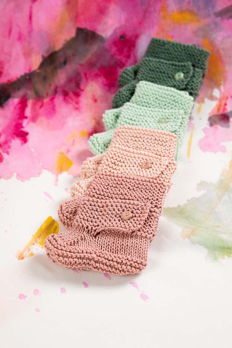 Strickset Schühchen Aus Baby Cotton Von Lang Yarns 2 Strickset Schühchen Aus Baby Cotton Von Lang Yarns – Bild 2