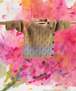 Strickset Wickelpullover Aus Baby Cotton Color Von Lang Yarns 3 Strickset Wickelpullover Aus Baby Cotton Color Von Lang Yarns – Bild 2