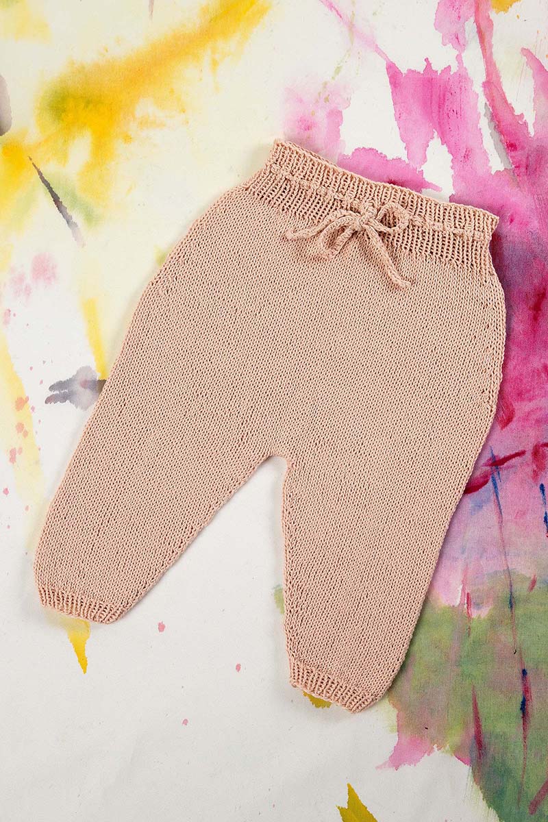 Strickset Hose Aus Baby Cotton Von Lang Yarns 1 Strickset Hose Aus Baby Cotton Von Lang Yarns
