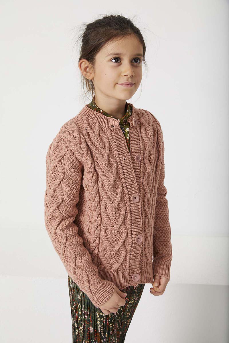 Strickset Jacke Aus Atlantis Von Lang Yarns 2 Strickset Jacke Aus Atlantis Von Lang Yarns – Bild 2
