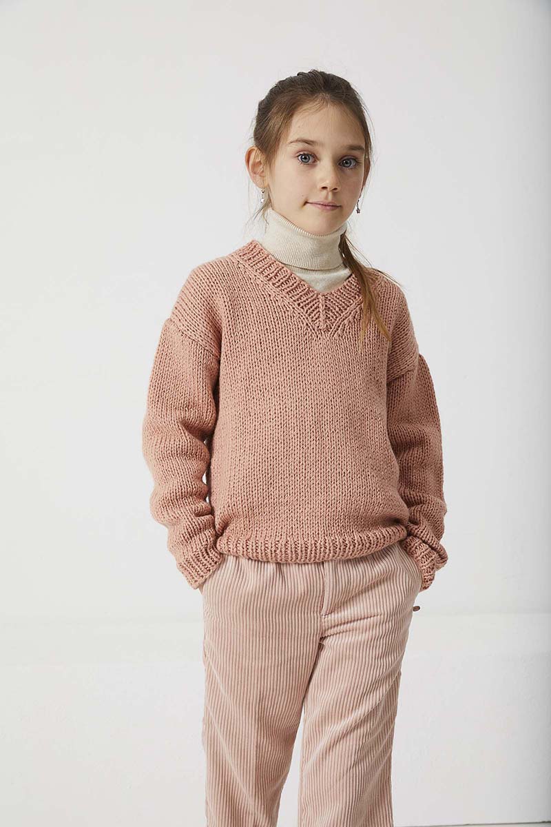 Strickset Pullover Aus Atlantis Von Lang Yarns 2 Strickset Pullover Aus Atlantis Von Lang Yarns – Bild 2