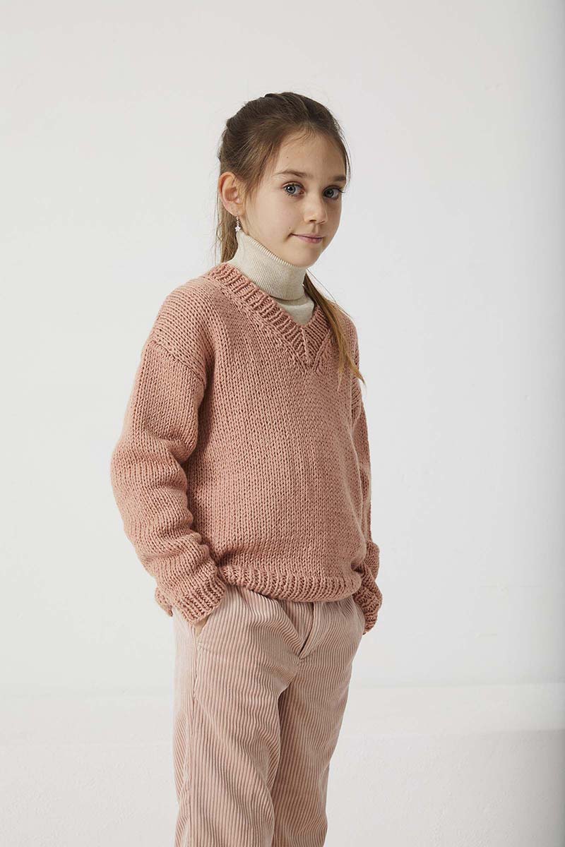 Strickset Pullover Aus Atlantis Von Lang Yarns 3 Strickset Pullover Aus Atlantis Von Lang Yarns – Bild 3
