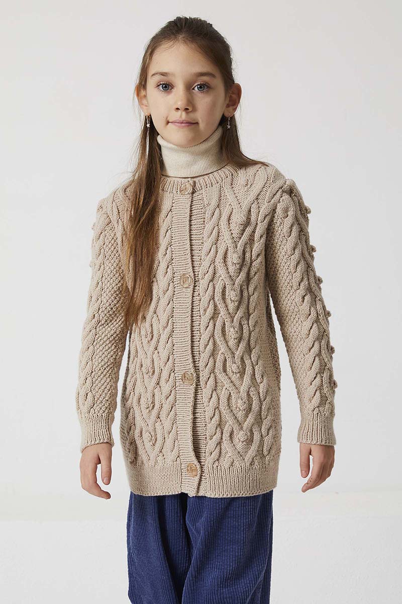 Strickset Jacke Aus Atlantis Von Lang Yarns 3 Strickset Jacke Aus Atlantis Von Lang Yarns – Bild 3