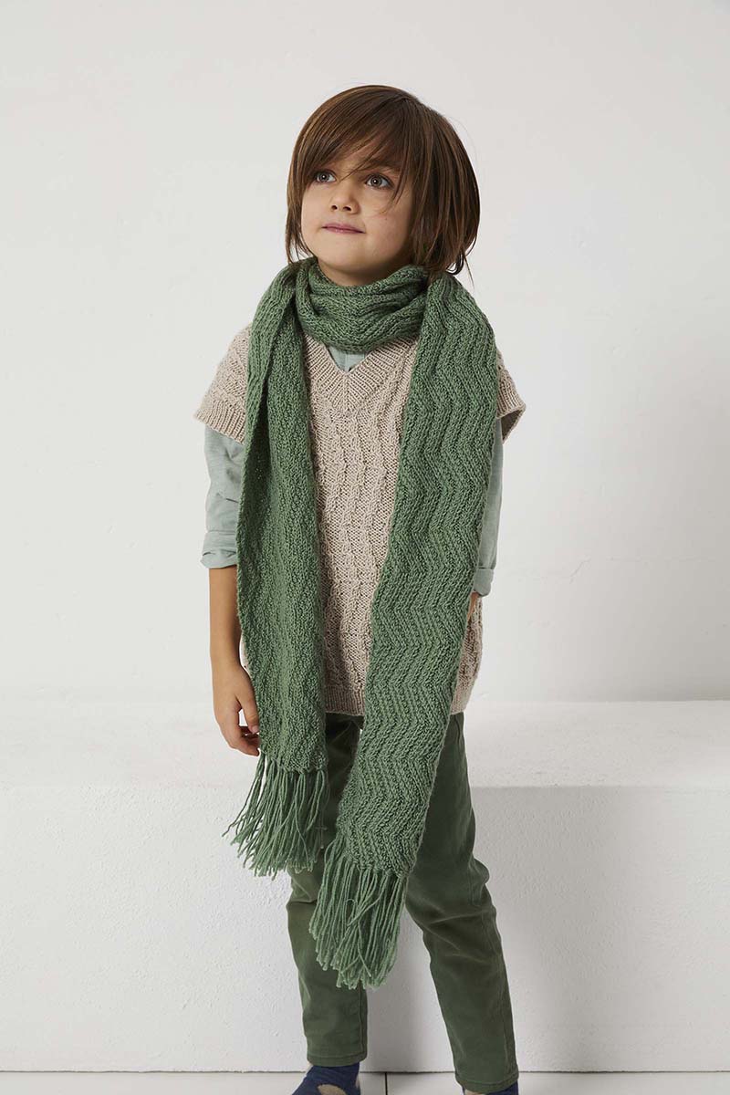 Strickset Schal Aus Atlantis Von Lang Yarns 4 Strickset Schal Aus Atlantis Von Lang Yarns – Bild 4