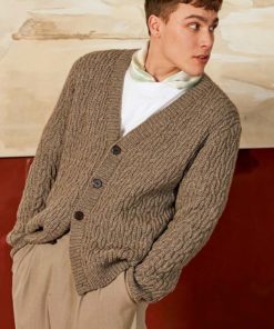 Strickset Herrenjacke Aus Yak Von Lang Yarns 5 Strickset Herrenjacke Aus Yak Von Lang Yarns – Bild 2