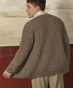 Strickset Herrenjacke Aus Yak Von Lang Yarns 6 Strickset Herrenjacke Aus Yak Von Lang Yarns – Bild 3
