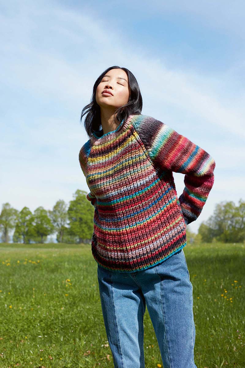 Strickset Pullover Aus Cloud Von Lang Yarns 1 Strickset Pullover Aus Cloud Von Lang Yarns