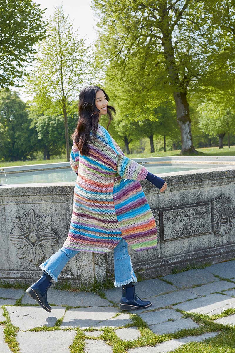 Strickset Jacke Aus Cloud Von Lang Yarns 3 Strickset Jacke Aus Cloud Von Lang Yarns – Bild 3