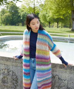 Strickset Jacke aus Cloud von Lang Yarns