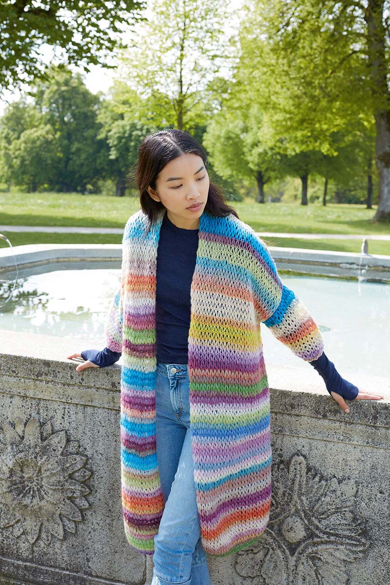 Strickset Jacke Aus Cloud Von Lang Yarns 1 Strickset Jacke Aus Cloud Von Lang Yarns