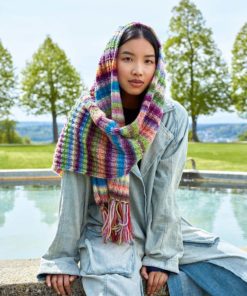 Strickset Schal Aus Cloud Von Lang Yarns 5 Strickset Schal Aus Cloud Von Lang Yarns – Bild 3