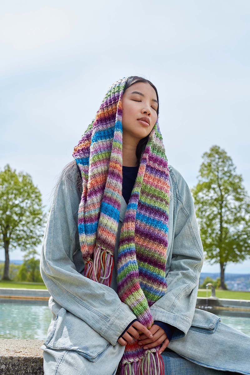 Strickset Schal Aus Cloud Von Lang Yarns 1 Strickset Schal Aus Cloud Von Lang Yarns