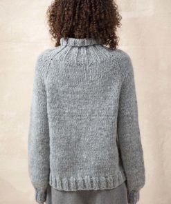 Strickset Pullover Top Down Aus Suri Alpaca Und Carpe Diem Von Lang Yarns 5 Strickset Pullover Top Down Aus Suri Alpaca Und Carpe Diem Von Lang Yarns – Bild 2