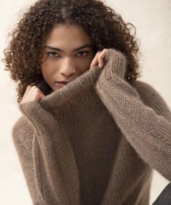Strickset Pullover Mit Rollkragen Top Down Aus Lace Von Lang Yarns 5 Strickset Pullover Mit Rollkragen Top Down Aus Lace Von Lang Yarns – Bild 2