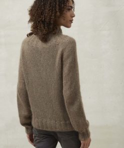 Strickset Pullover Mit Rollkragen Top Down Aus Lace Von Lang Yarns 6 Strickset Pullover Mit Rollkragen Top Down Aus Lace Von Lang Yarns – Bild 3