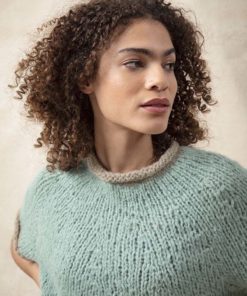 Strickset Kurzarm-Pullover Top Down Aus Suri Alpaca Von Lang Yarns – Bild 2