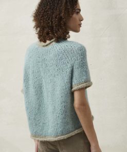 Strickset Kurzarm-Pullover Top Down Aus Suri Alpaca Von Lang Yarns – Bild 3