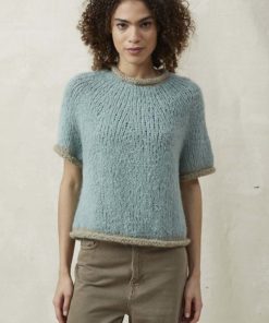 Strickset Kurzarm-Pullover Top Down Aus Suri Alpaca Von Lang Yarns – Bild 4