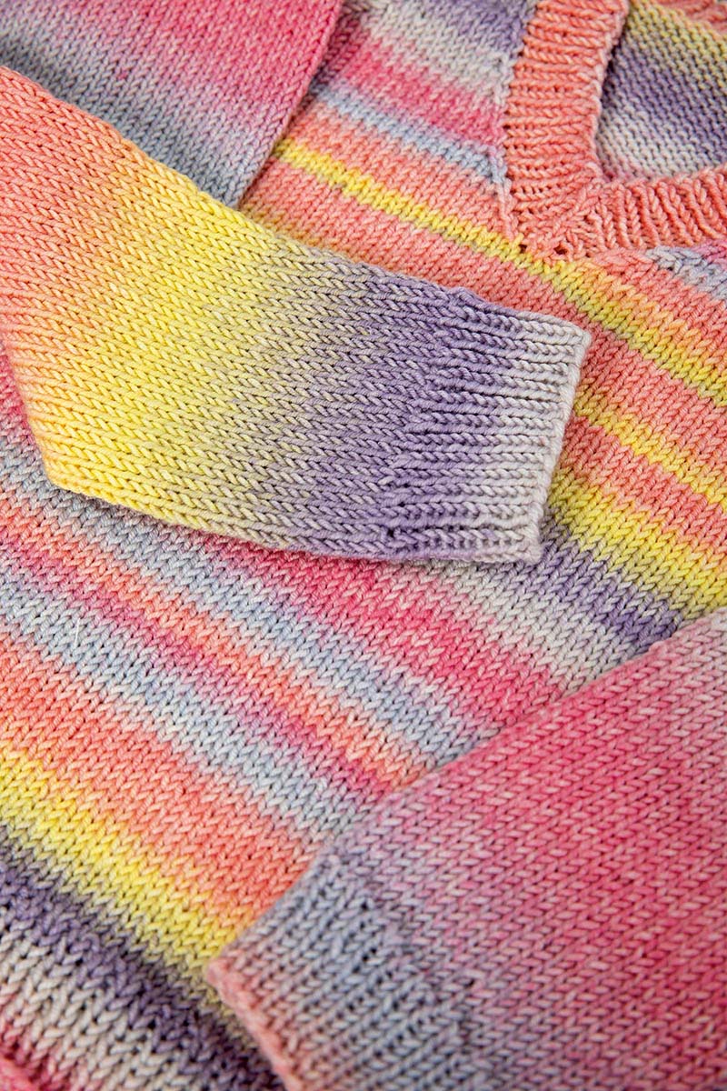 Strickset Pullover Aus Merino 120 Dégradé Von Lang Yarns 3 Strickset Pullover Aus Merino 120 Dégradé Von Lang Yarns – Bild 3