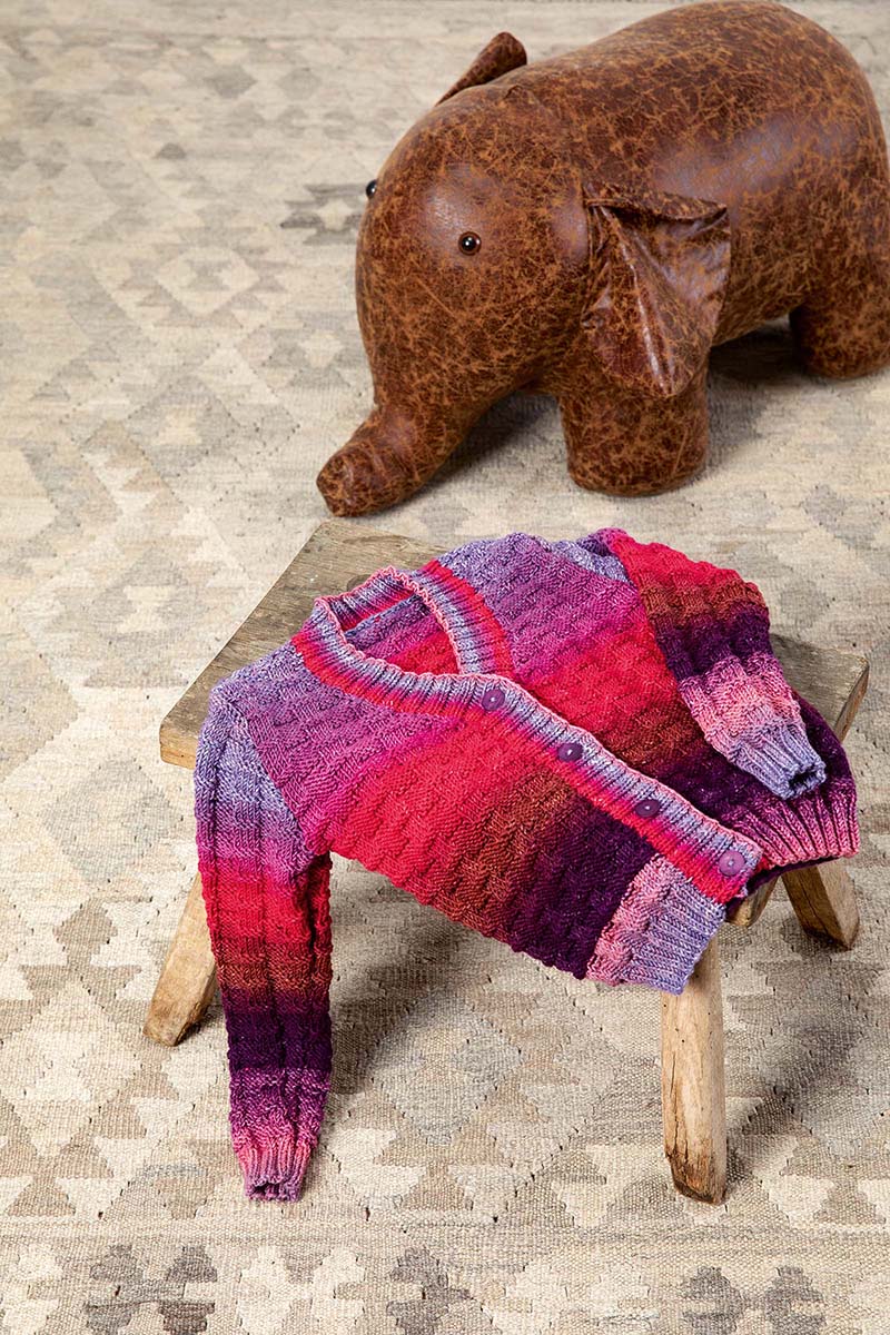 Strickset Jacke Aus Merino 120 Dégradé Von Lang Yarns 2 Strickset Jacke Aus Merino 120 Dégradé Von Lang Yarns – Bild 2