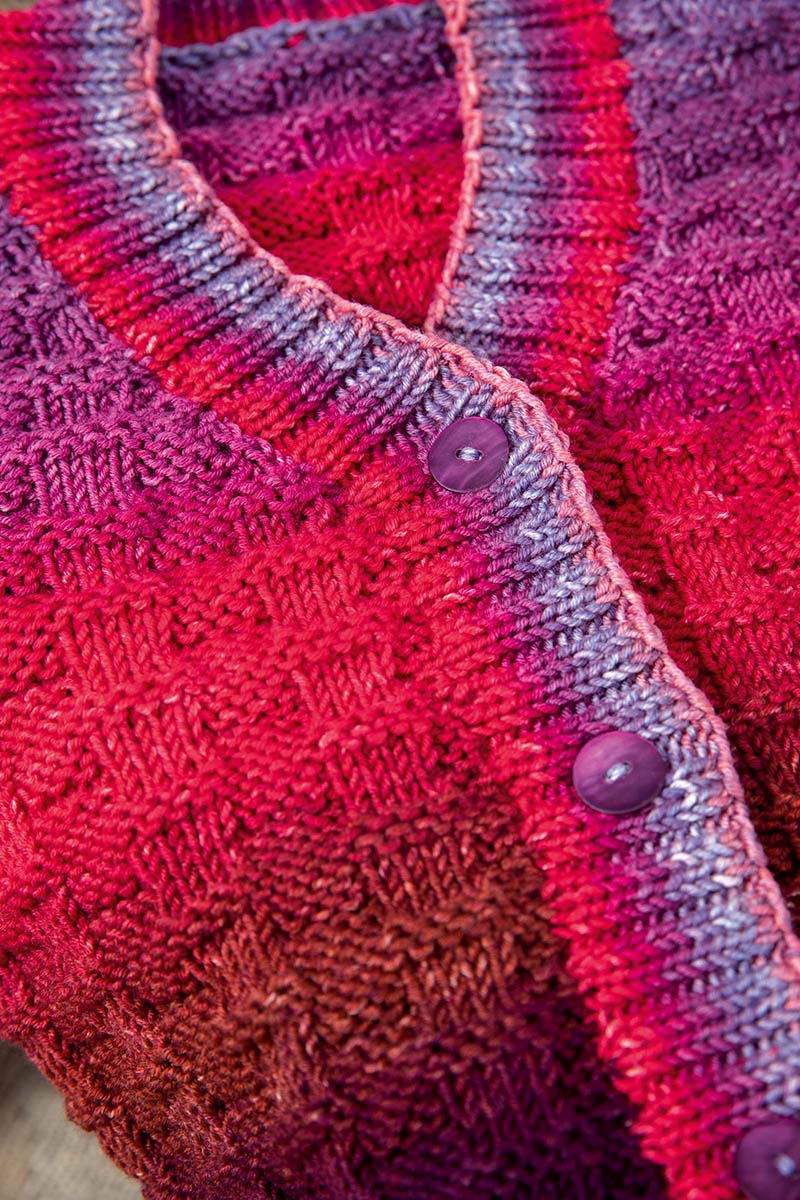 Strickset Jacke Aus Merino 120 Dégradé Von Lang Yarns 3 Strickset Jacke Aus Merino 120 Dégradé Von Lang Yarns – Bild 3