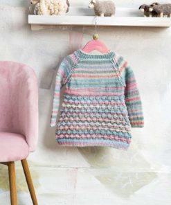 Strickset Kleidchen Aus Merino 200 Bebe Color Von Lang Yarns – Bild 3