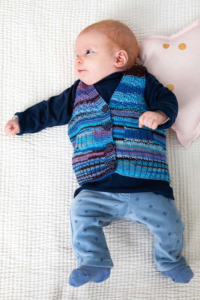 Strickset Weste Aus Merino 200 Bebe Color Von Lang Yarns 2 Strickset Weste Aus Merino 200 Bebe Color Von Lang Yarns – Bild 2