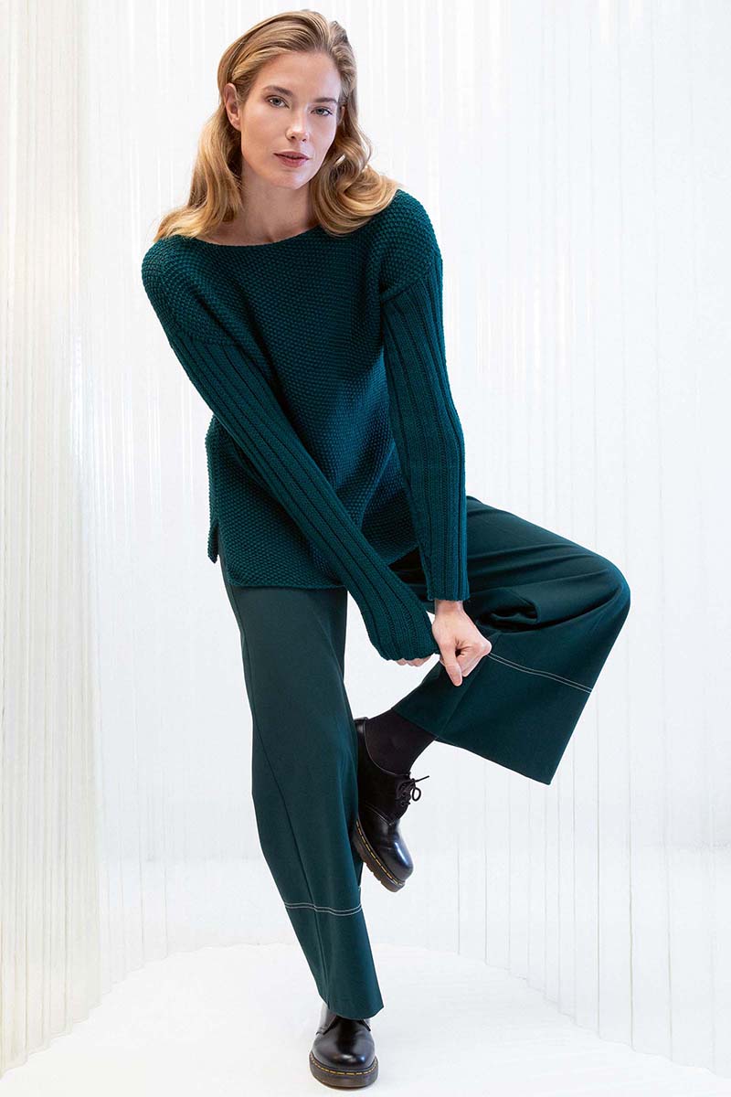 Strickset Pullover Aus Merino+ Von Lang Yarns 1 Strickset Pullover Aus Merino+ Von Lang Yarns