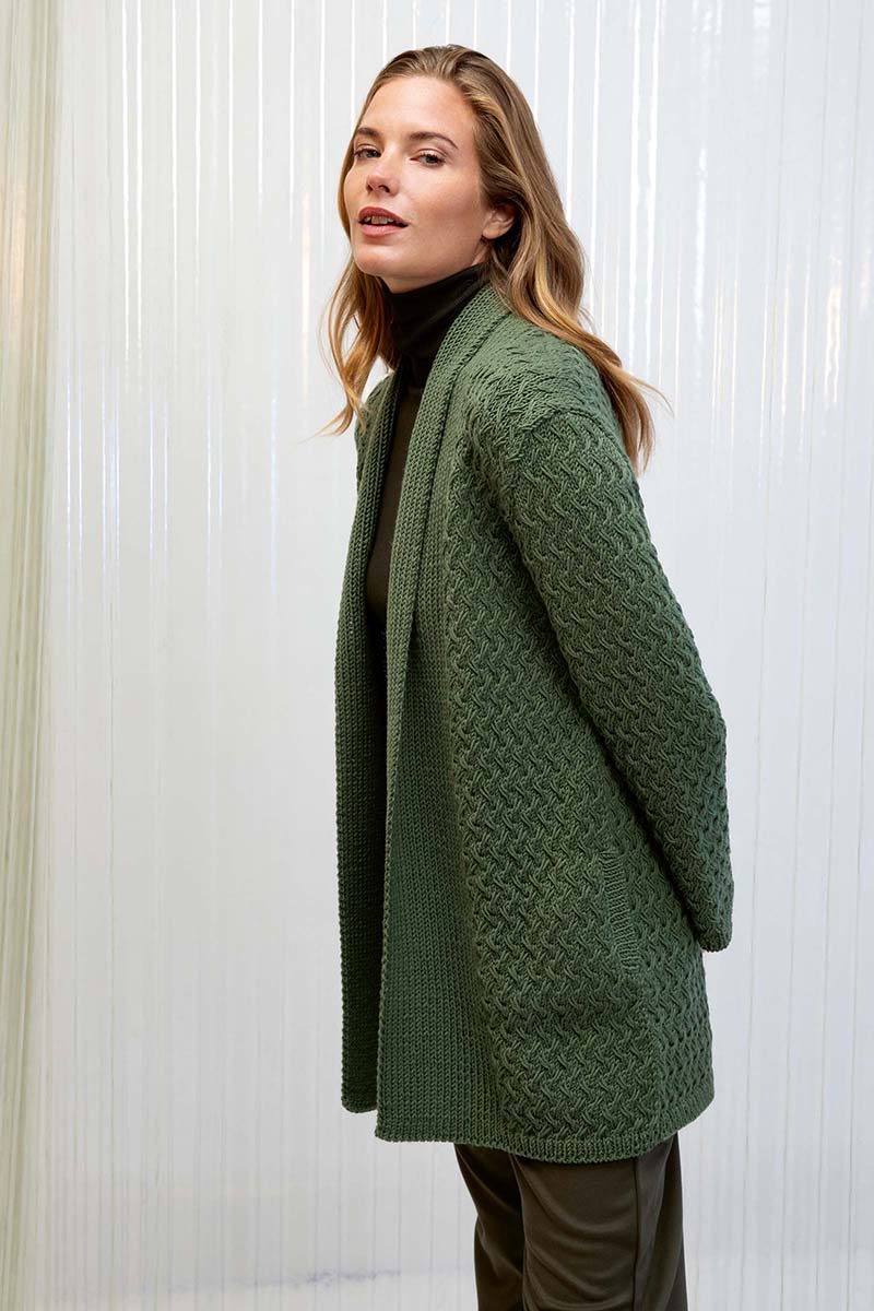 Strickset Damenjacke Aus Merino+ Von Lang Yarns 1 Strickset Damenjacke Aus Merino+ Von Lang Yarns