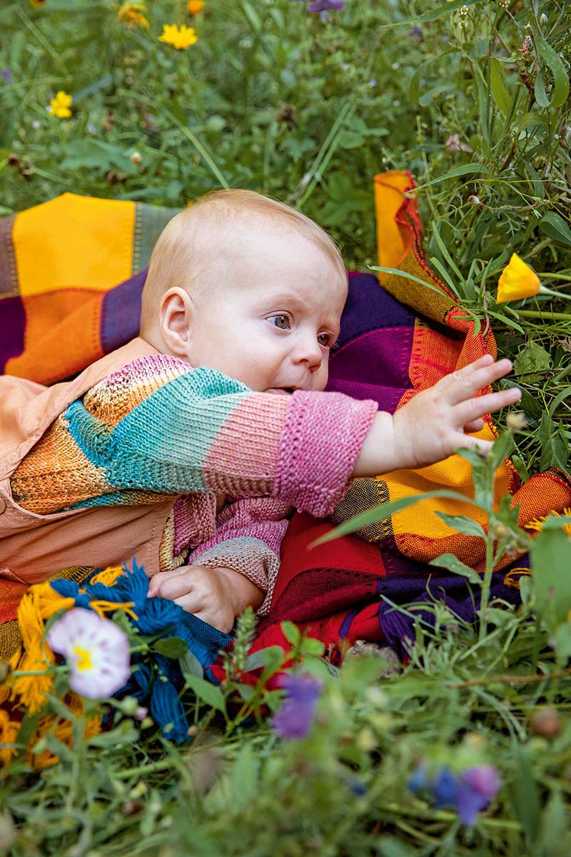 Strickset Pullover Top Down Aus Baby Cotton Color Von Lang Yarns 2 Strickset Pullover Top Down Aus Baby Cotton Color Von Lang Yarns – Bild 2