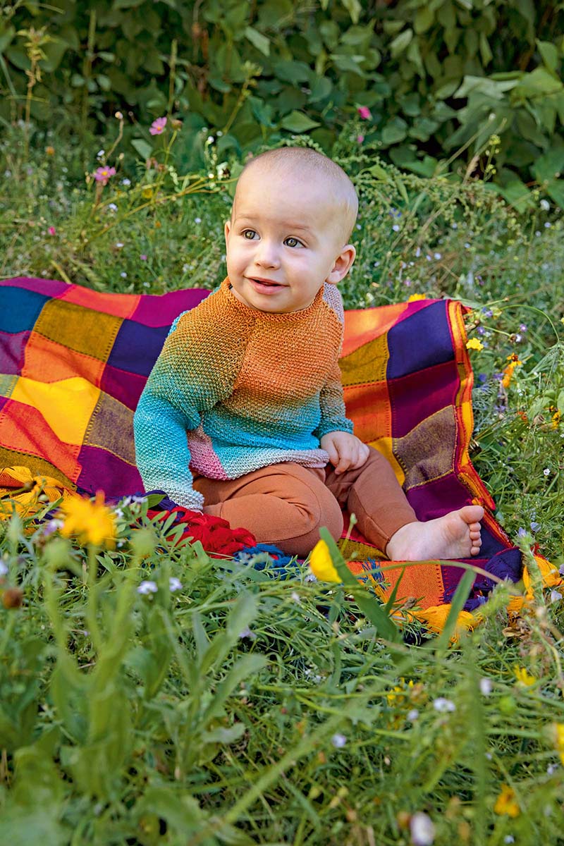 Strickset Pullover Aus Baby Cotton Color Von Lang Yarns 2 Strickset Pullover Aus Baby Cotton Color Von Lang Yarns – Bild 2