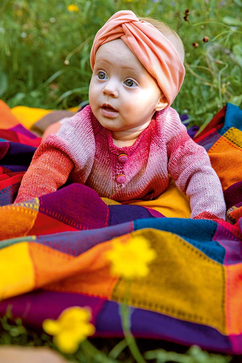 Strickset Pullover Top Down Aus Baby Cotton Color Von Lang Yarns 2 Strickset Pullover Top Down Aus Baby Cotton Color Von Lang Yarns – Bild 2
