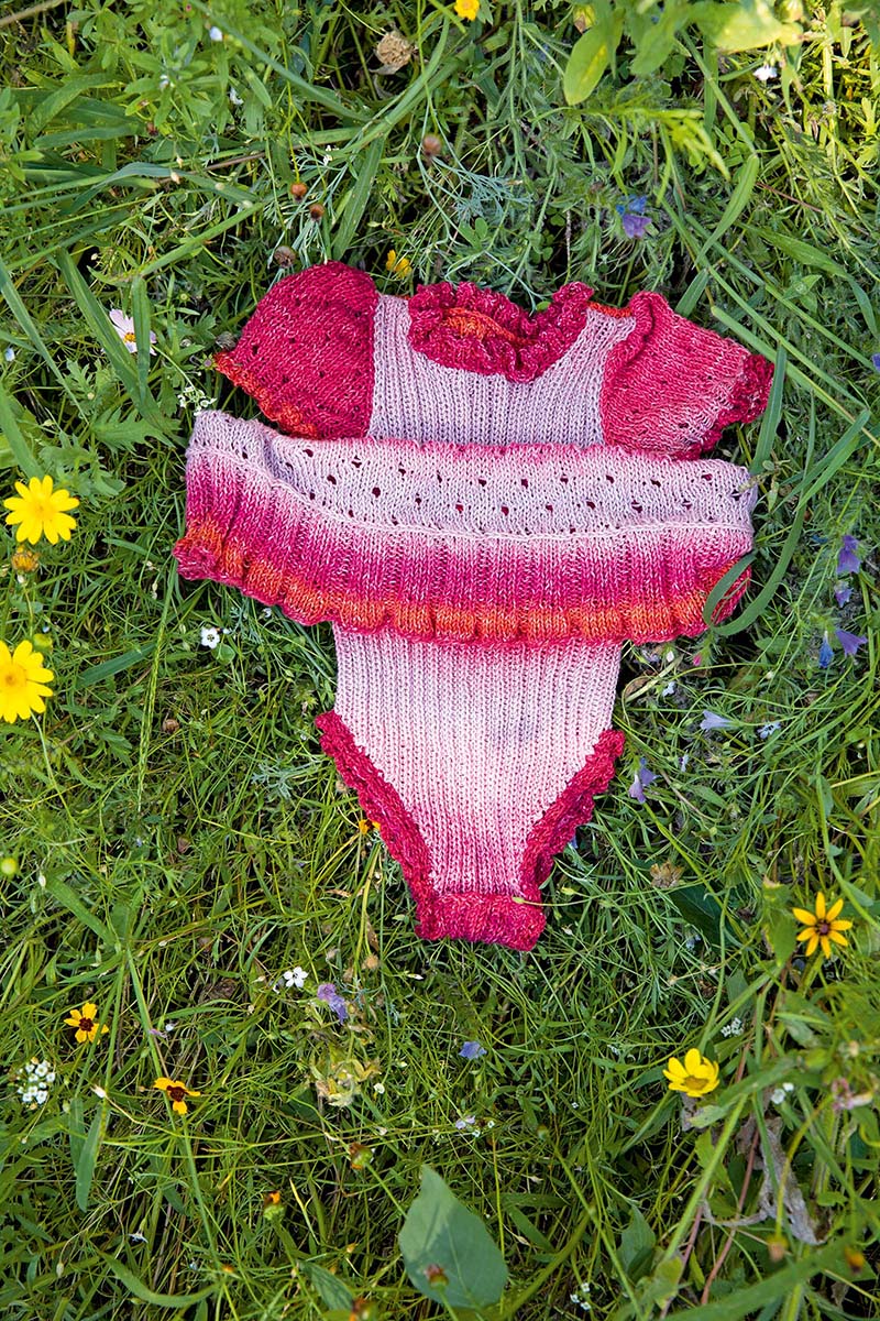 Strickset Kleid Mit Höschen Aus Baby Cotton Color Von Lang Yarns 2 Strickset Kleid Mit Höschen Aus Baby Cotton Color Von Lang Yarns – Bild 2