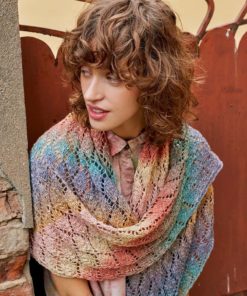 Strickset Dreiecktuch Aus Linello Von Lang Yarns 5 Strickset Dreiecktuch Aus Linello Von Lang Yarns – Bild 2