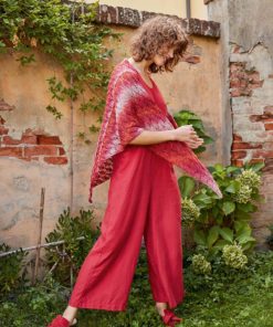 Strickset Dreiecktuch Aus Linello Von Lang Yarns 7 Strickset Dreiecktuch Aus Linello Von Lang Yarns – Bild 4