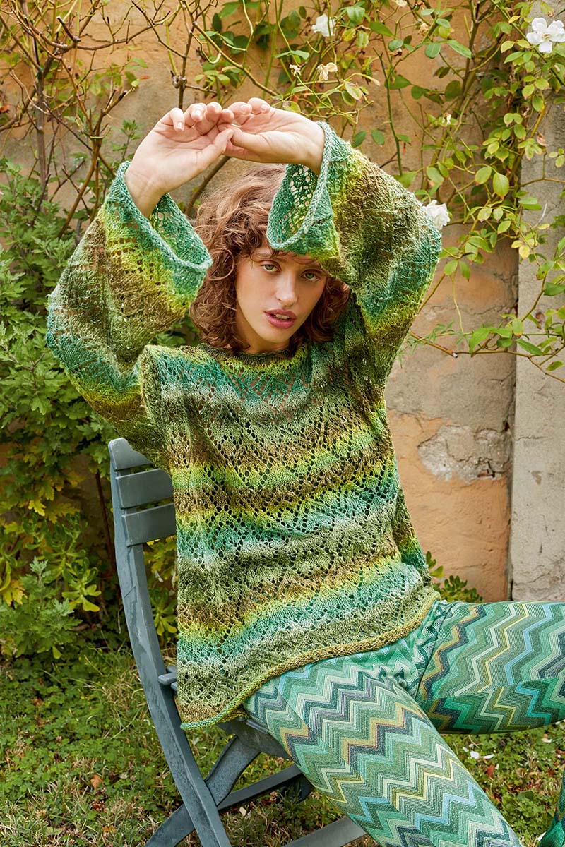 Strickset Pullover Aus Linello Von Lang Yarns 1 Strickset Pullover Aus Linello Von Lang Yarns
