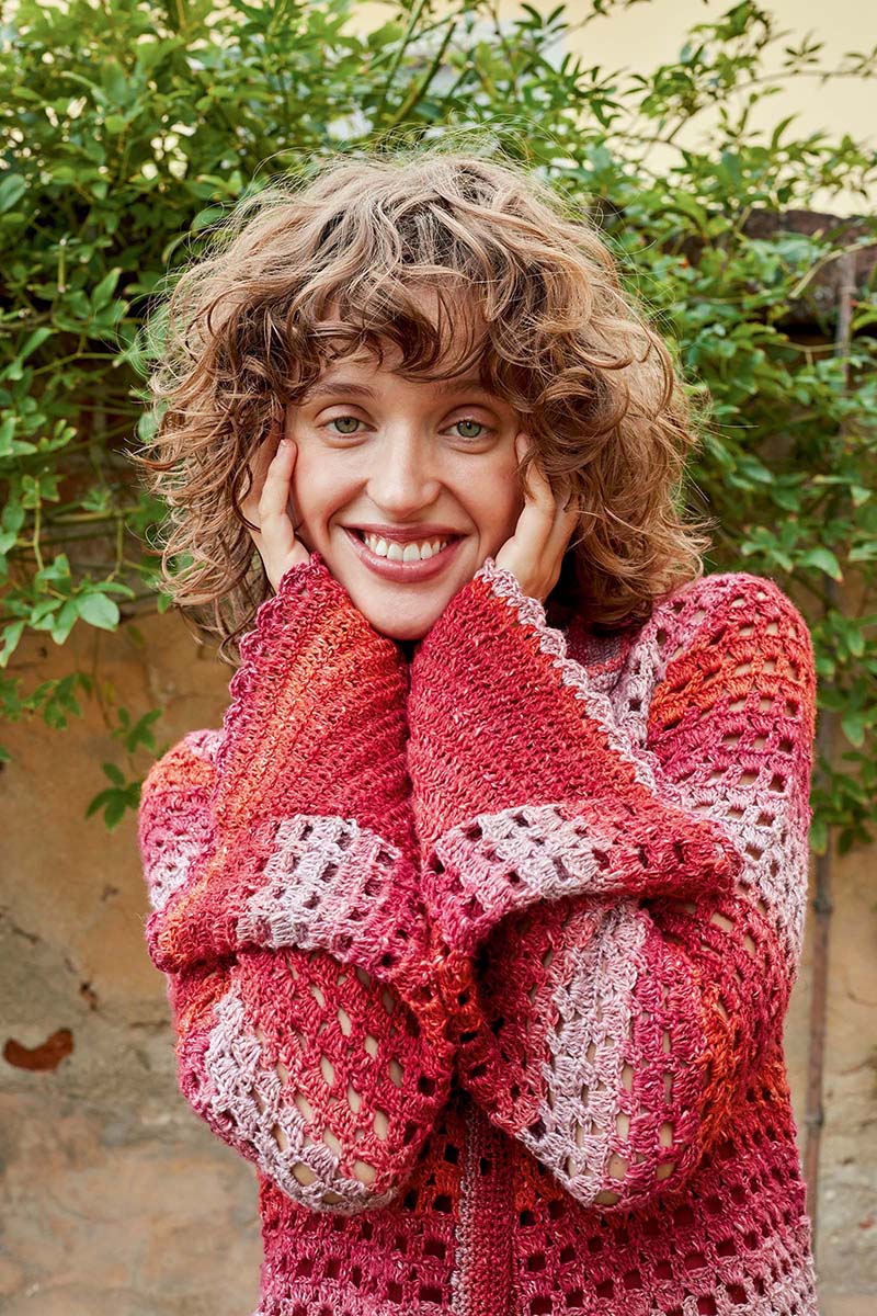 Strickset Jacke Aus Linello Von Lang Yarns 3 Strickset Jacke Aus Linello Von Lang Yarns – Bild 3