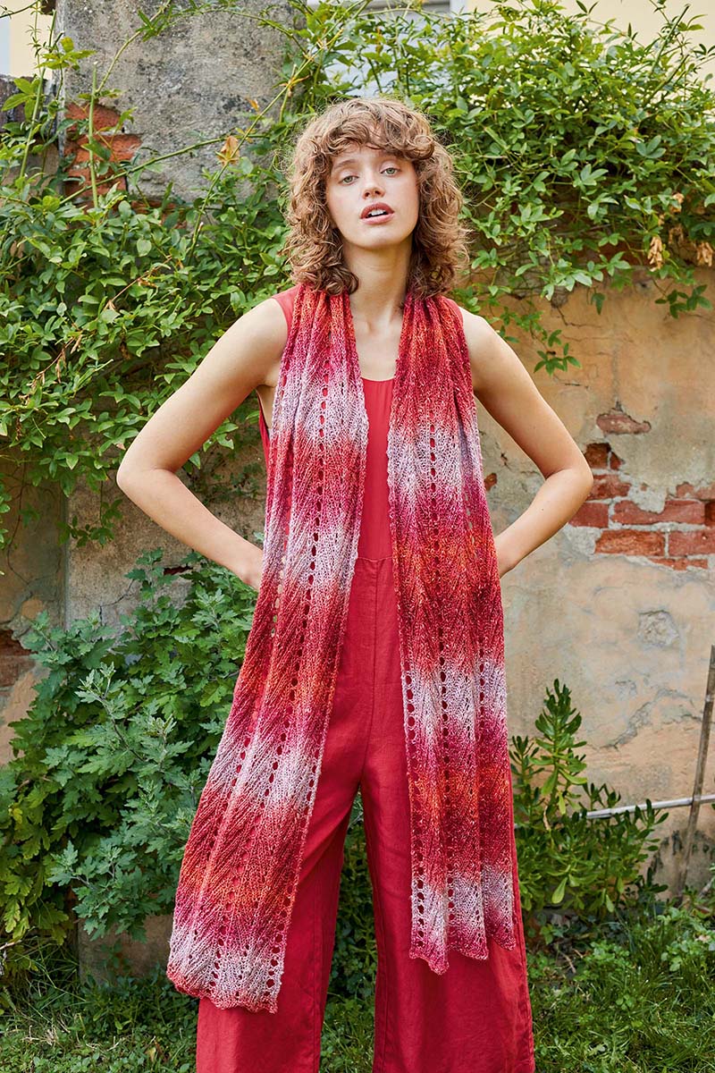 Strickset Schal Aus Linello Von Lang Yarns 2 Strickset Schal Aus Linello Von Lang Yarns – Bild 2