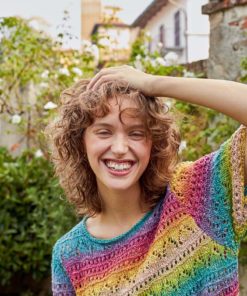 Strickset Kurzarmpullover Aus Linello Von Lang Yarns – Bild 2
