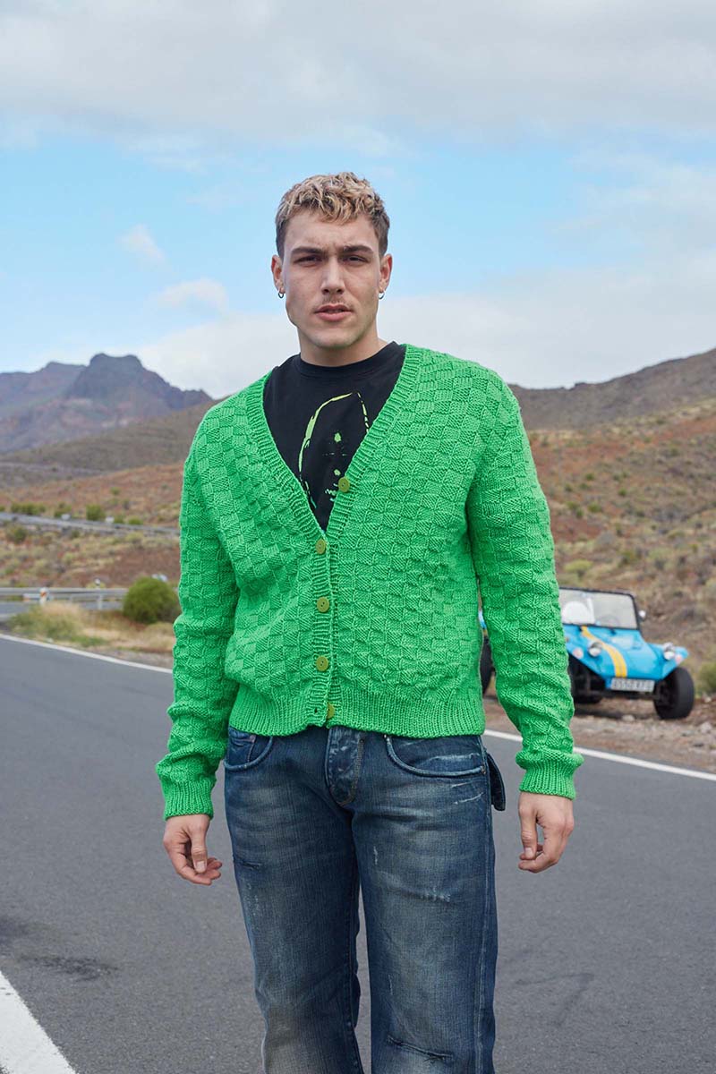 Strickset Unisex Cardigan Aus Poseidon Von Lang Yarns 4 Strickset Unisex Cardigan Aus Poseidon Von Lang Yarns – Bild 4
